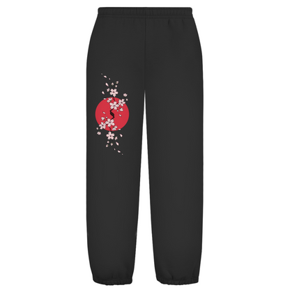 Japan Cherry Blossom - Oversize Fluffy Sweatpants