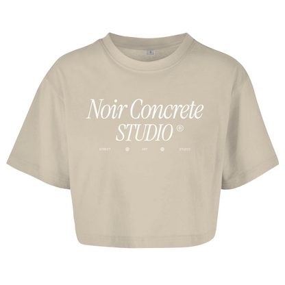 Noir Street Art Studio - Damen Oversize Crop Top