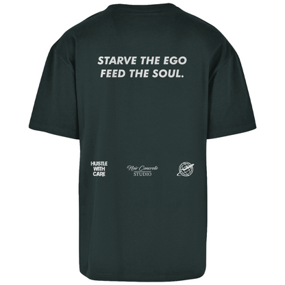 STARVE THE EGO FEED THE SOUL - Heavy Oversize Shirt