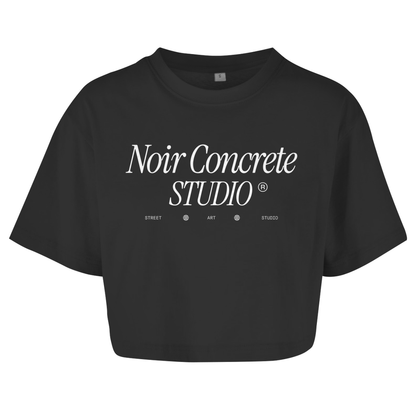 Noir Street Art Studio - Damen Oversize Crop Top