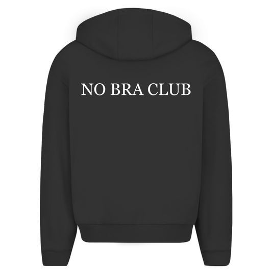 NO BRA CLUB -  Oversize Zipper Hoodie