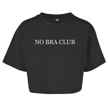 NO BRA CLUB - Damen Oversize Crop Top