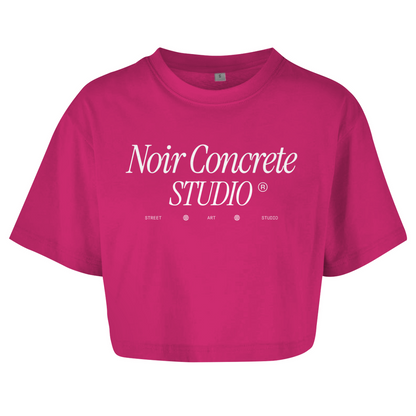 Noir Street Art Studio - Damen Oversize Crop Top