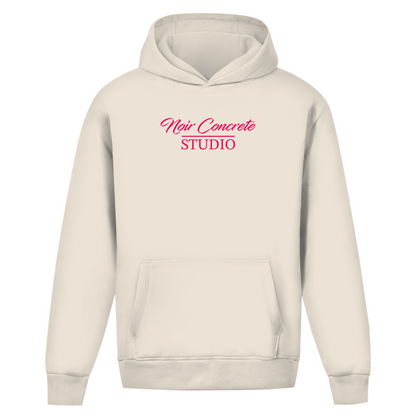 Noir Concrete Angel - Heavy Oversize Hoodie